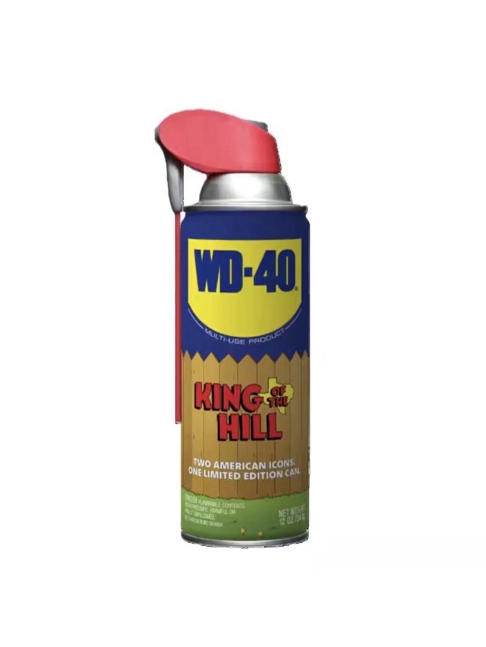 King Of The Hill x WD-40 Limited Edition Collectible Spray Can NEW